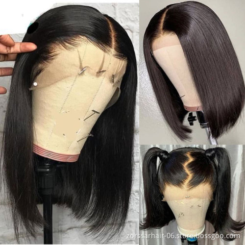 Usexy Stock For Black Friday 1B/613 Blonde Machine Made Human Hair Wigs 8-14 Inch Glueless Bob Short Wig Black Women